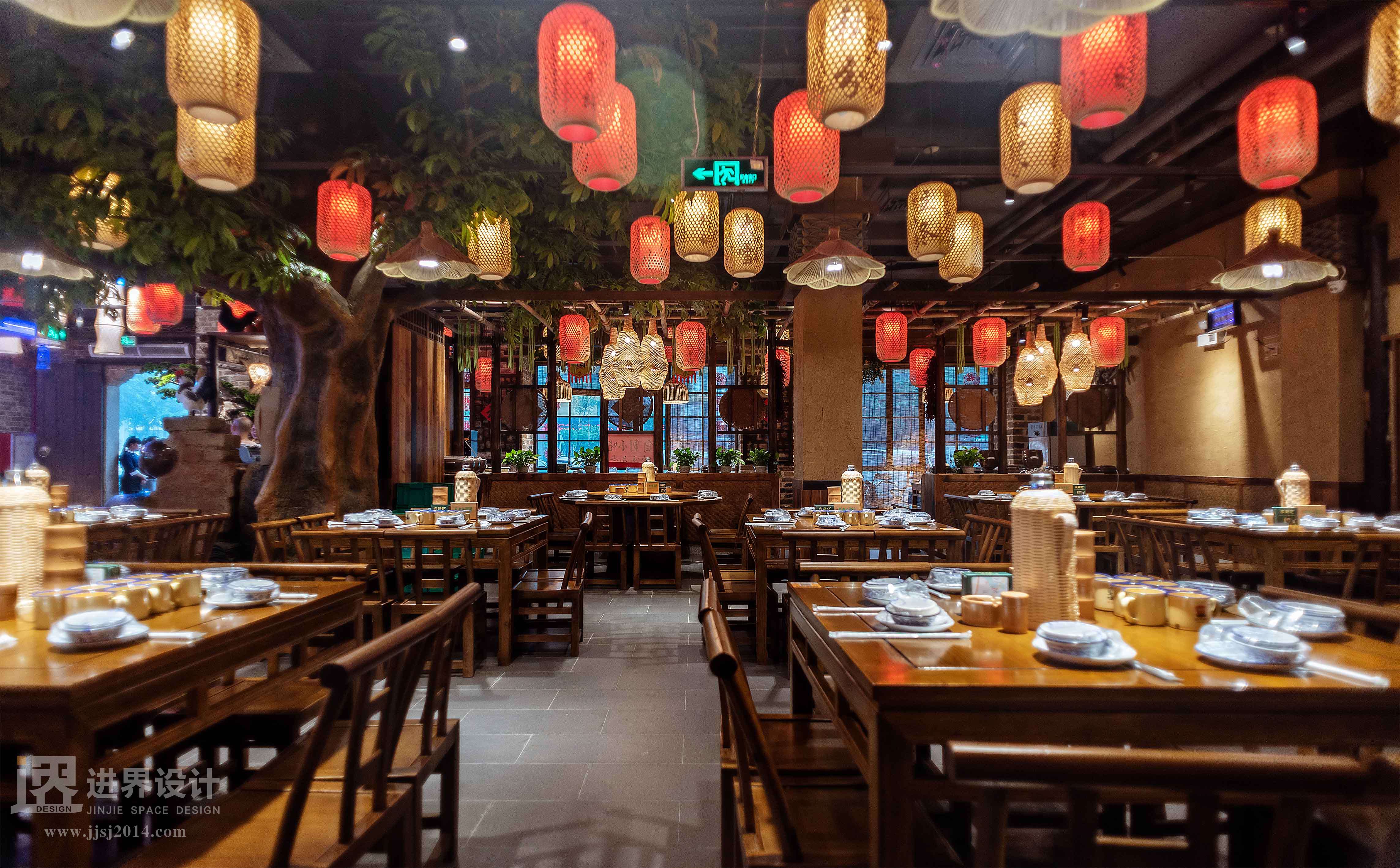 餐馆|餐饮店空间设计-主题餐厅装修设计公司-湖南进界空间室内设计
